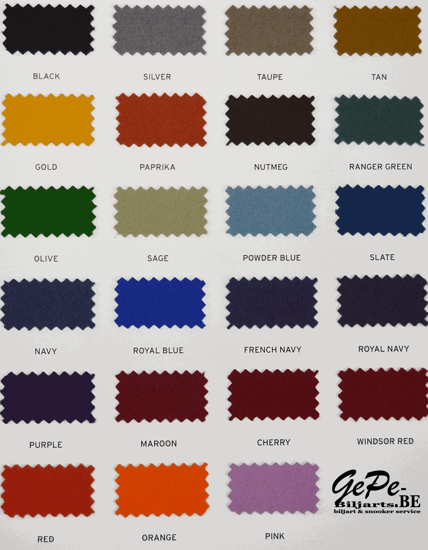 Heinsworth Smart kleurentabel | GePe-Biljarts