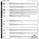 Longoni maatschema met de lengtes en conussen van de topeinden - Longoni topeind S3 C 71cm VP2