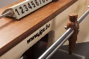Tafelvoetbal met scoreteller, detail - Jupiter Star