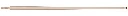 Volledig topeind in de lengte - Artemis Mister 100 Curly Maple Bruin met Prongs