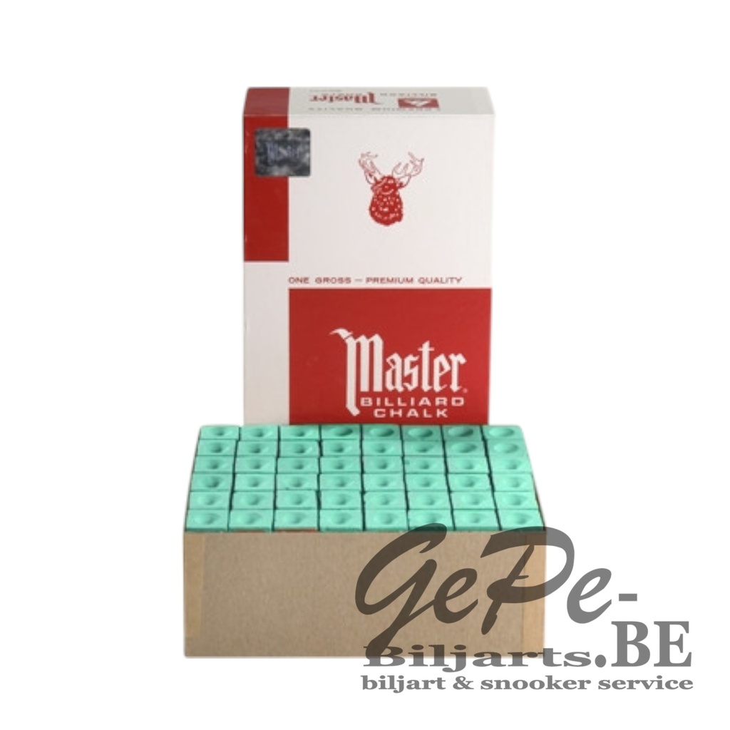 [008700002] Krijt Master Groen (144 Stuks)