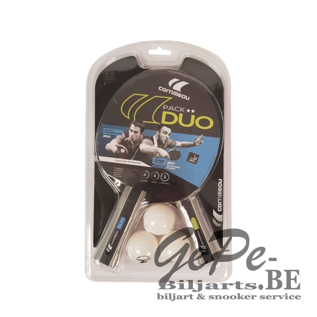 [001670002] Cornilleau Sport Pack Duo Tafeltennis Batset