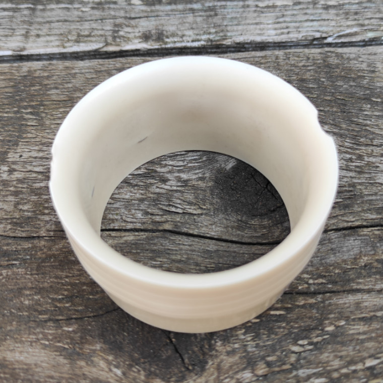 [003820000] 高尔夫台球目标杯 51mm bakeliet 白色 (lichte beschadiging, zie foto)