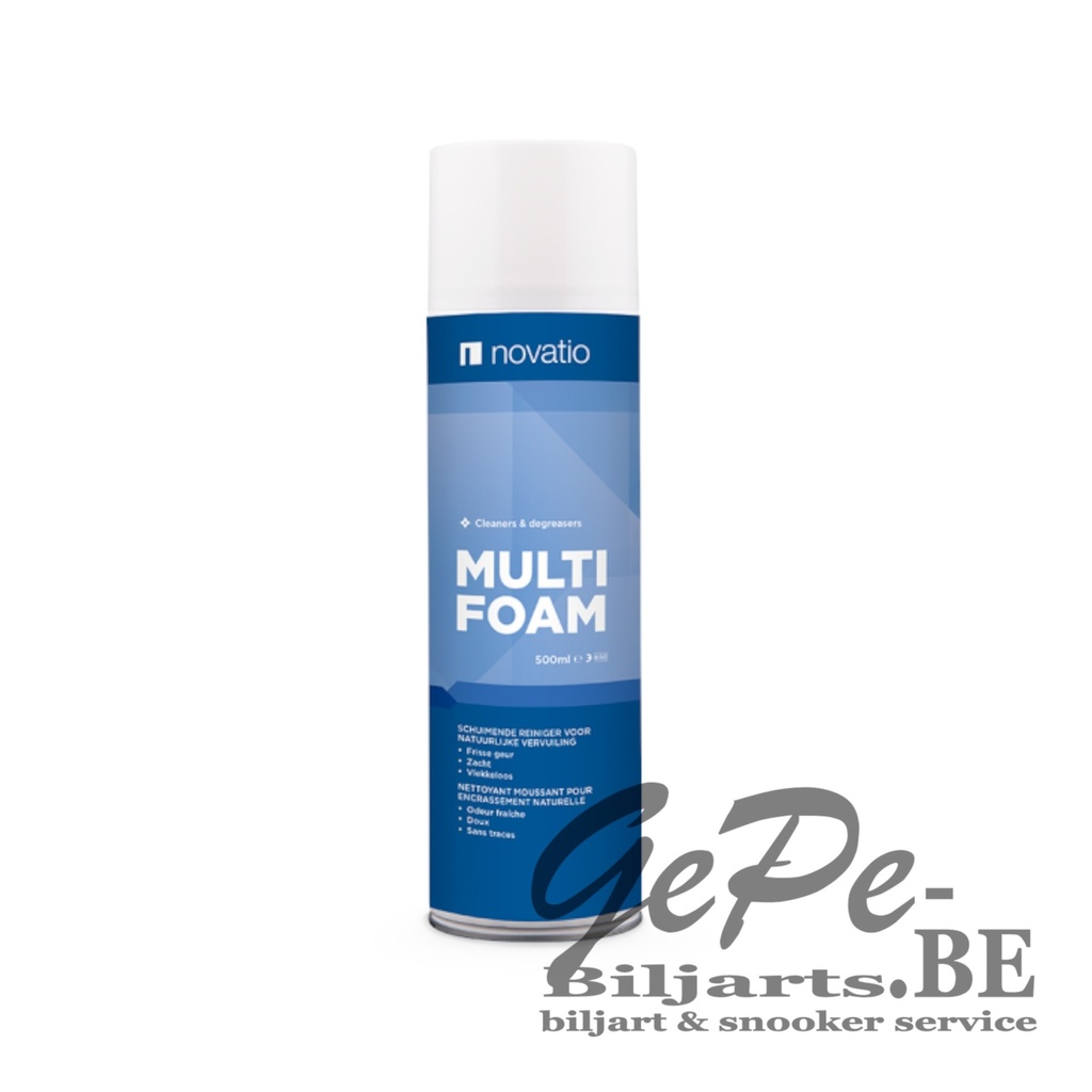 Foamcleaner per panno da biliardo e mobili