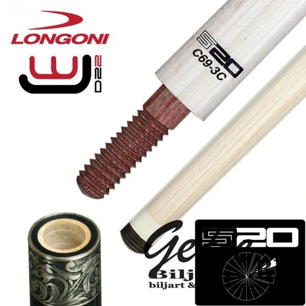 [020200002] Longoni punta S20 - C69cm 11,8mm W/J