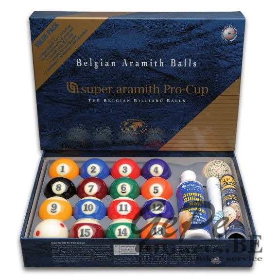 [058640002] Ballenset pool – Super Aramith Value Pack (57,2 mm)