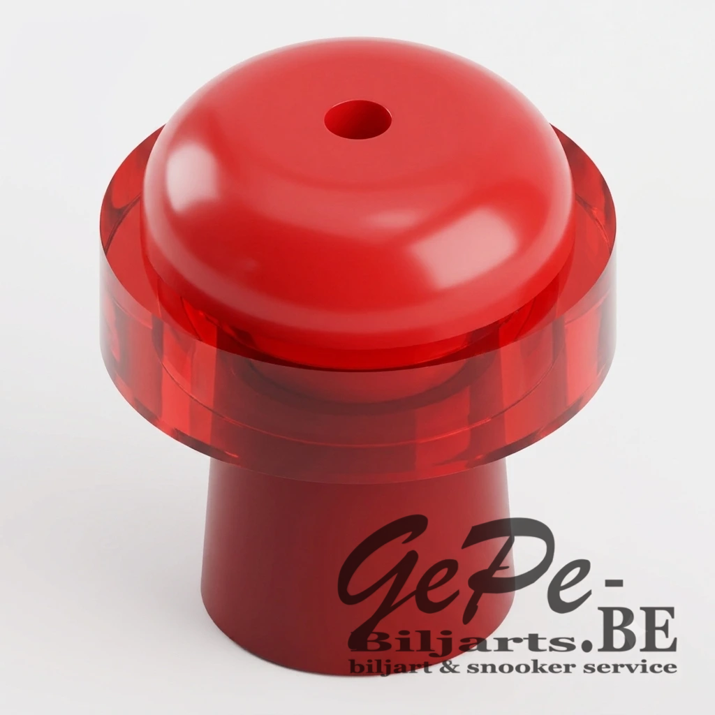 [058760005] Top Biliardo a Buche per Klassieke Tafels (Red)