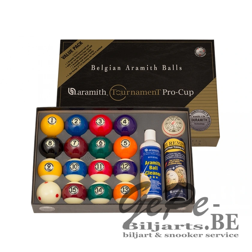 [058650002] Ballenset pool – Aramith US Tournament Value Pack (57,2 mm)