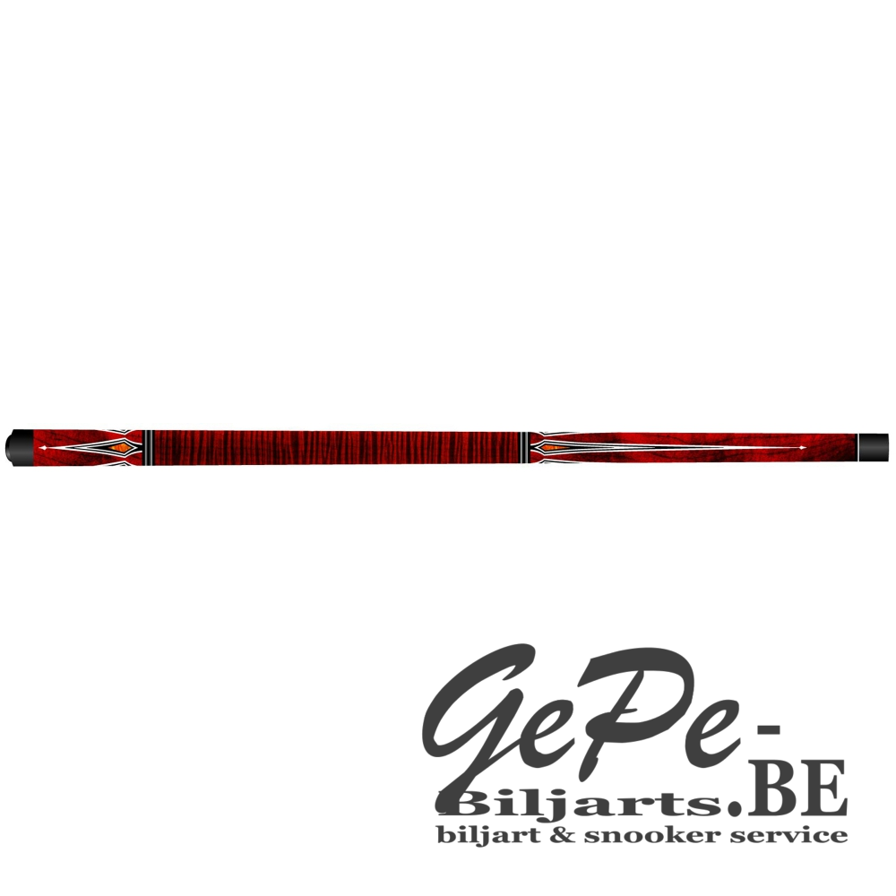 Artemis Mister 100 Curly Maple Rood met Prongs