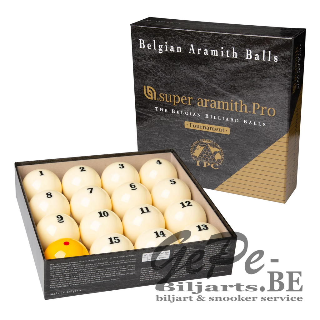 Jeu de billes de pyramide russe - Aramith Pro Tournament (67 mm)