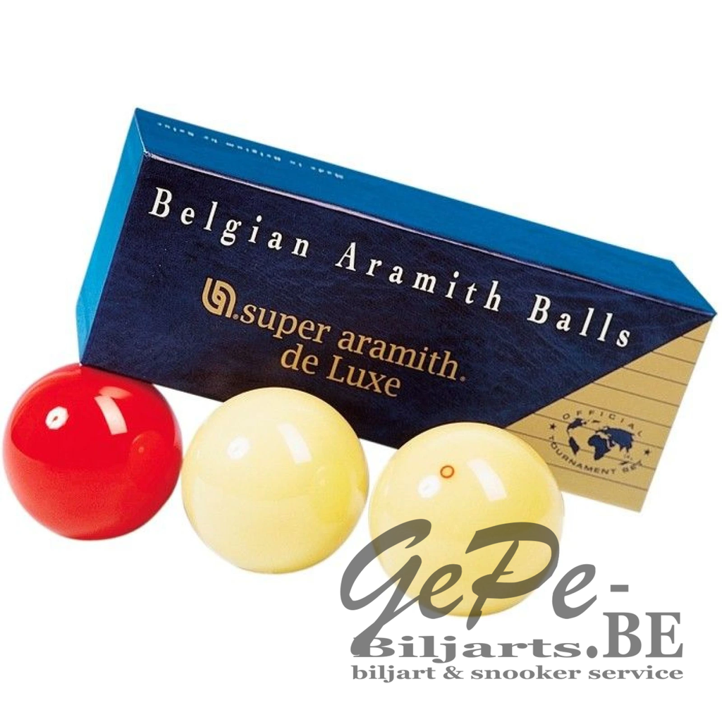 Carom ball set - Super Aramith Deluxe (61.5 mm)