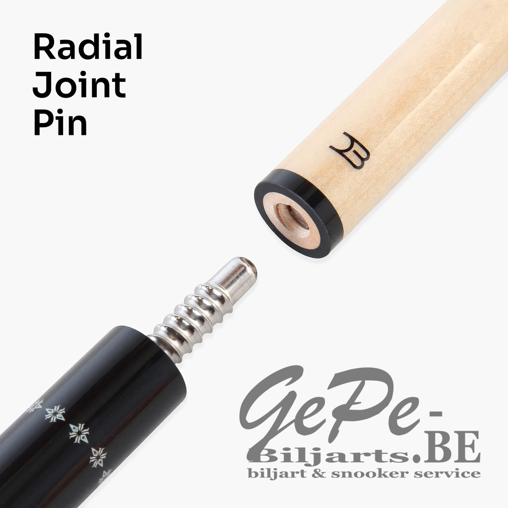 Radial joint - goujon et insert