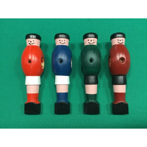 Omino per biliardino retro (Blu/Bianco)