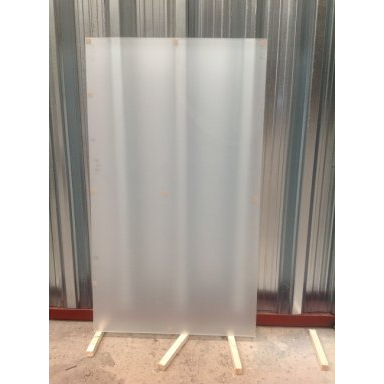 Spielfeldglas Tischfußball unlackiert 118 x 68 cm