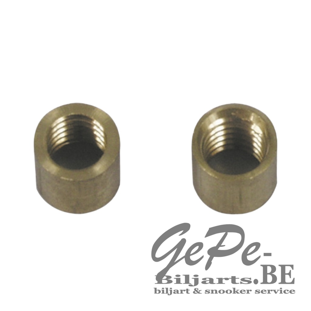 Beentje / Ferrule koper (te gebruiken voor 9 tot 10mm diameter)