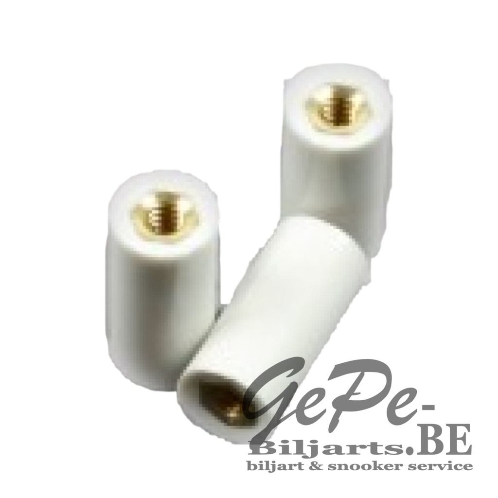 Beentje / Ferrule voor koper schroef 11mm