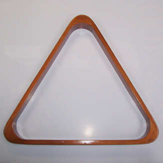 [005490001] Triángulo para bolas de pool 57,2 madera (Caoba)