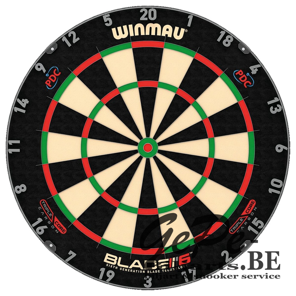 [008170000] Dartbord Winmau Blade 6 Triple Core
