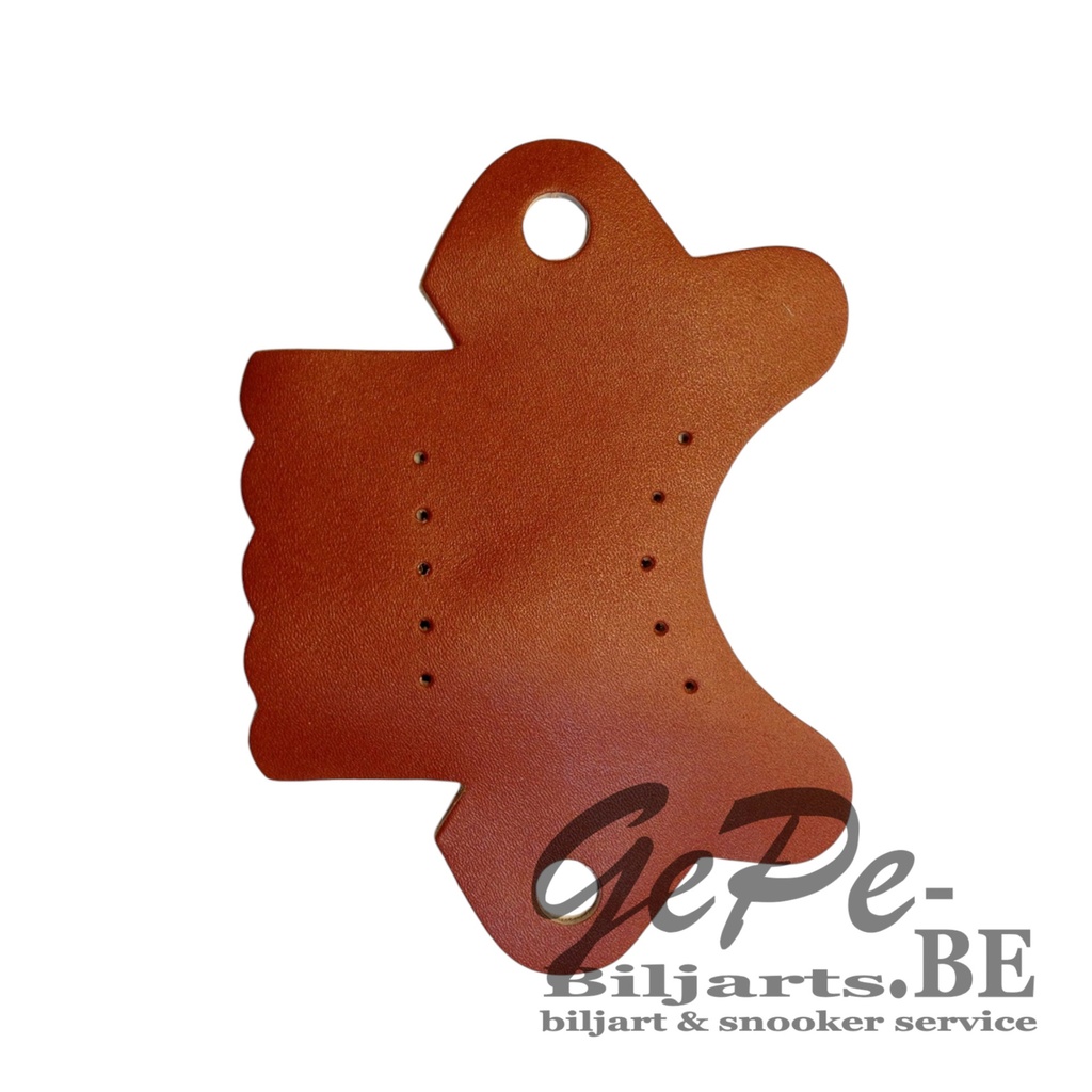 Stitched leather snooker pockets