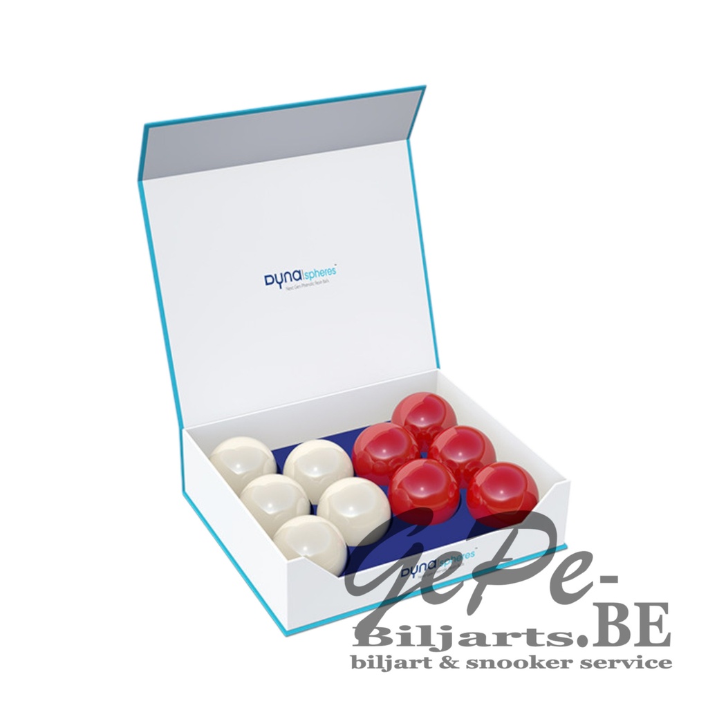 [009080000] Juego de bolas billar golf – DynaSpheres Bumper Silver (61,5 mm)