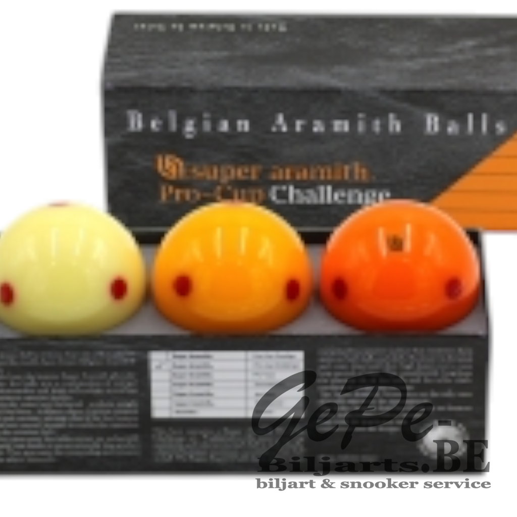 Jeu de Billes Super Aramith Carambole Pro Cup Challenge