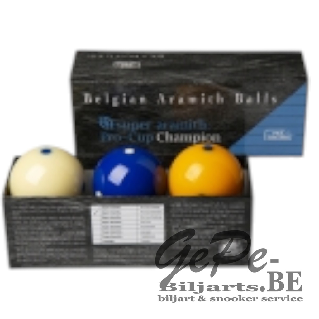 [009140000] Jeu de Billes Super Aramith Carambole Pro Cup Champion PBA