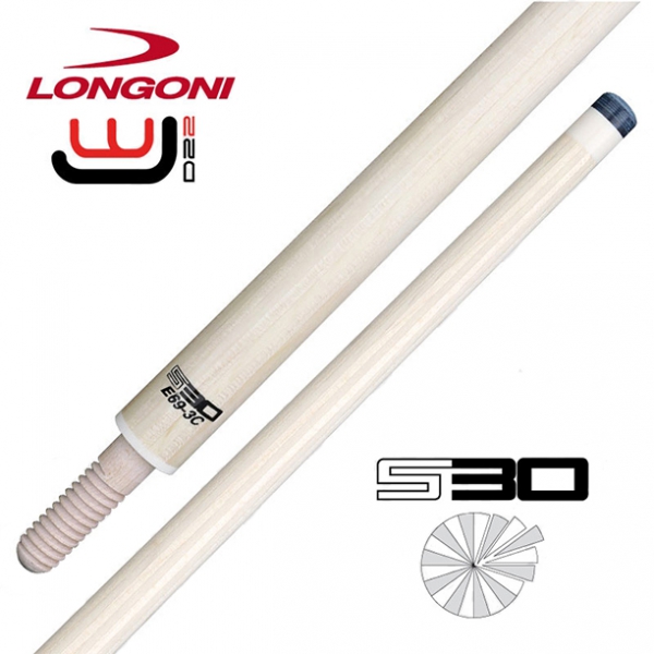 [020100000] Longoni topeind S30 - E69cm 11,8mm W/J