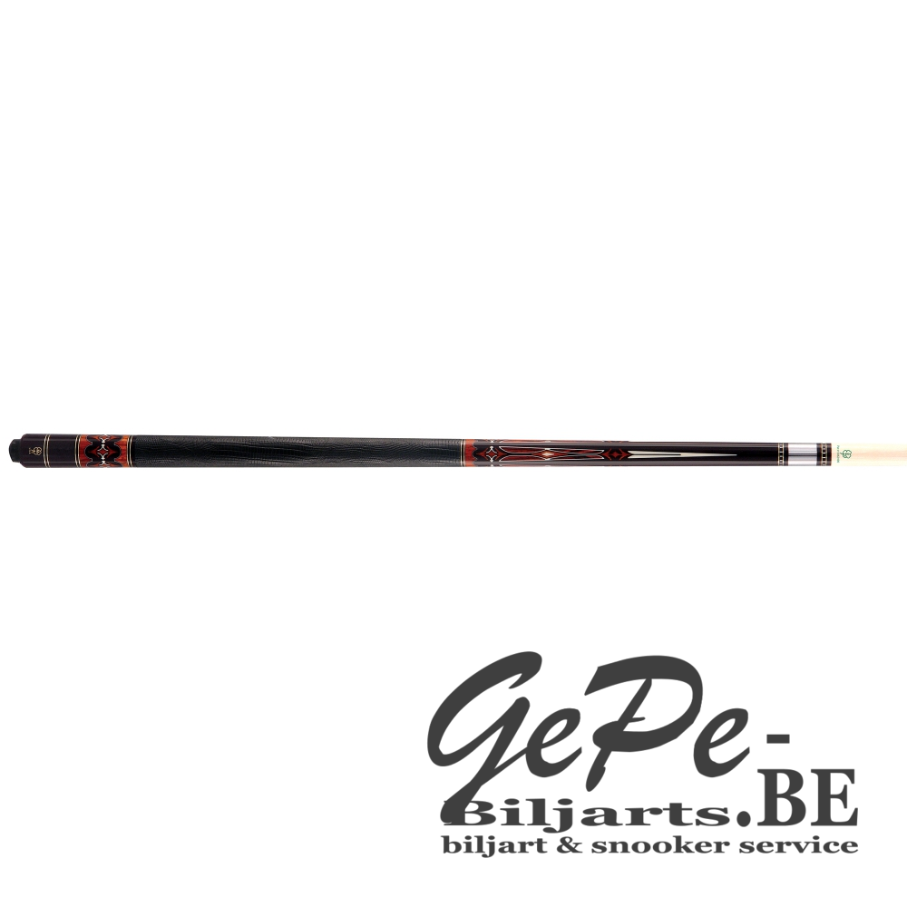 [055480000] McDermott CRM1001 Zwart urethane/inlay carom (Gewicht: 520 gram)