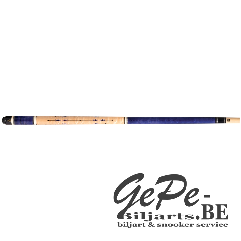 [056780000] McDermott G418 Birdseye Royal Paars/inlay pool (Gewicht: 19Oz)