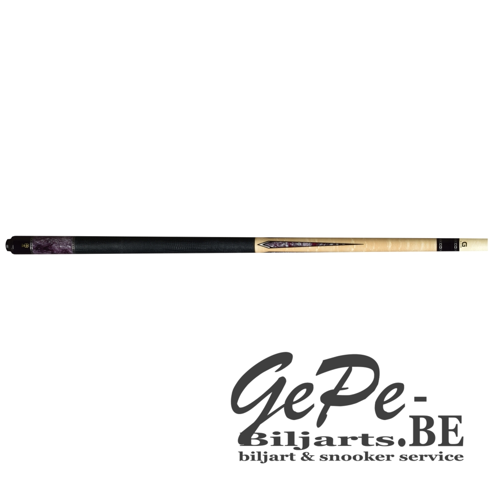 McDermott G430 Violet Storm/leather pool (Gewicht: 19Oz)