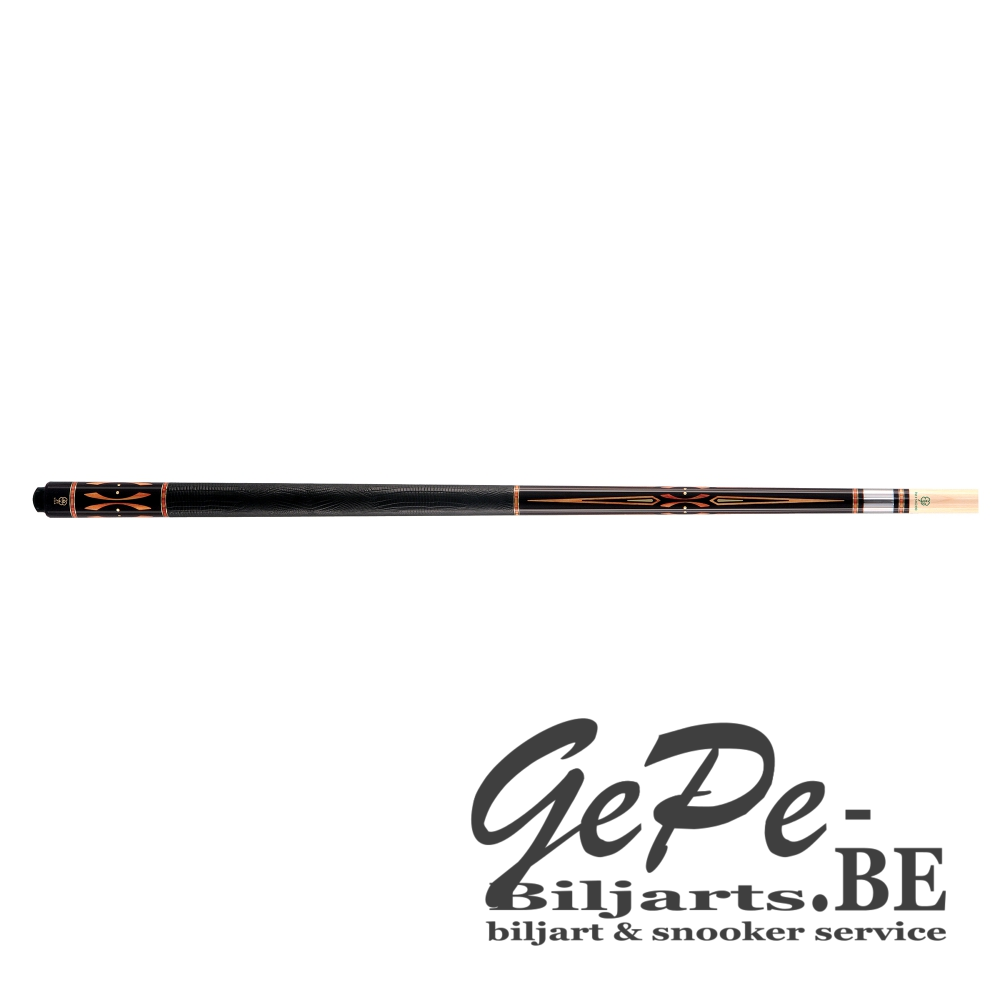 McDermott G710 Black urethane/inlay pool (Gewicht: 19Oz)