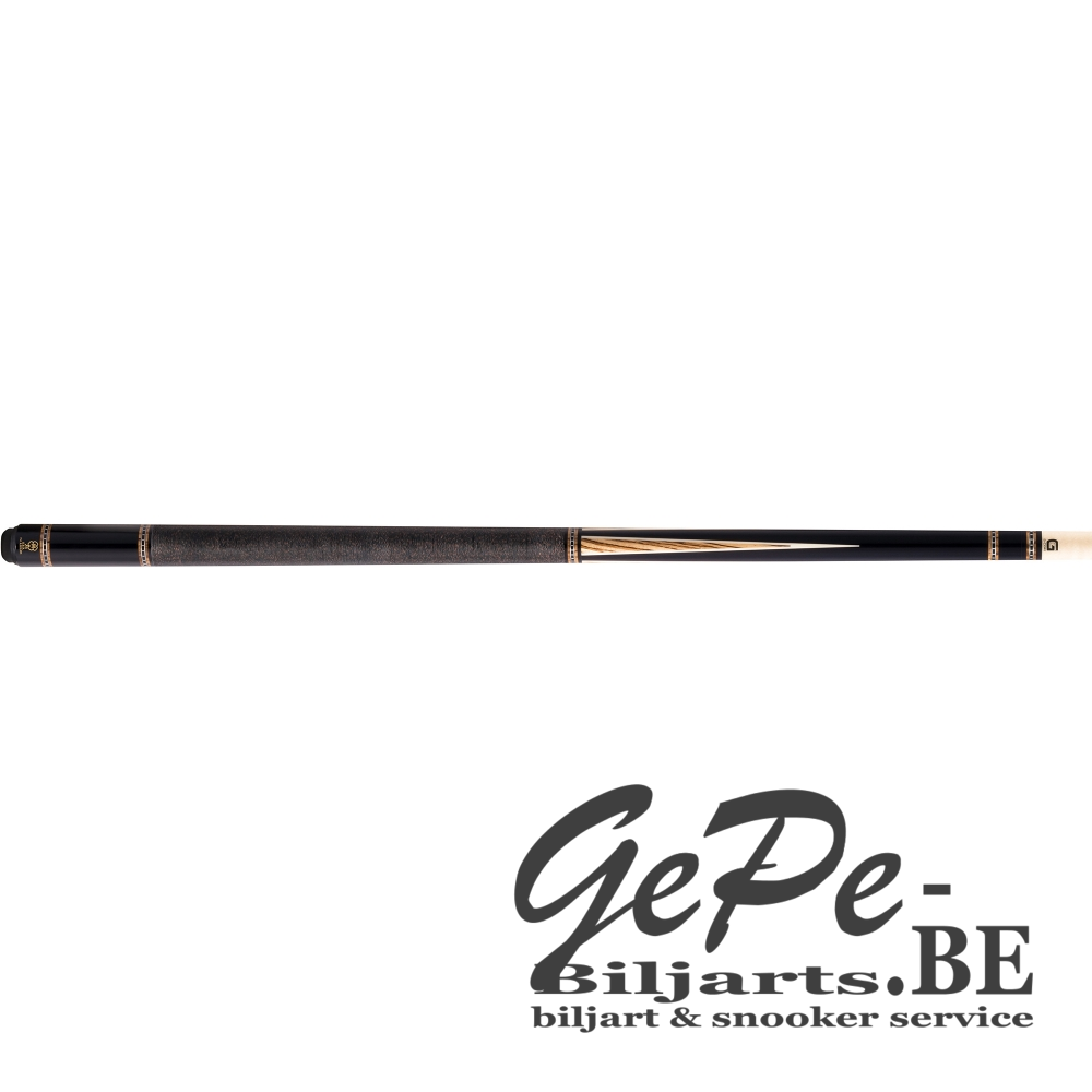 McDermott H652 Black/zebra inlay (Gewicht: 19Oz)