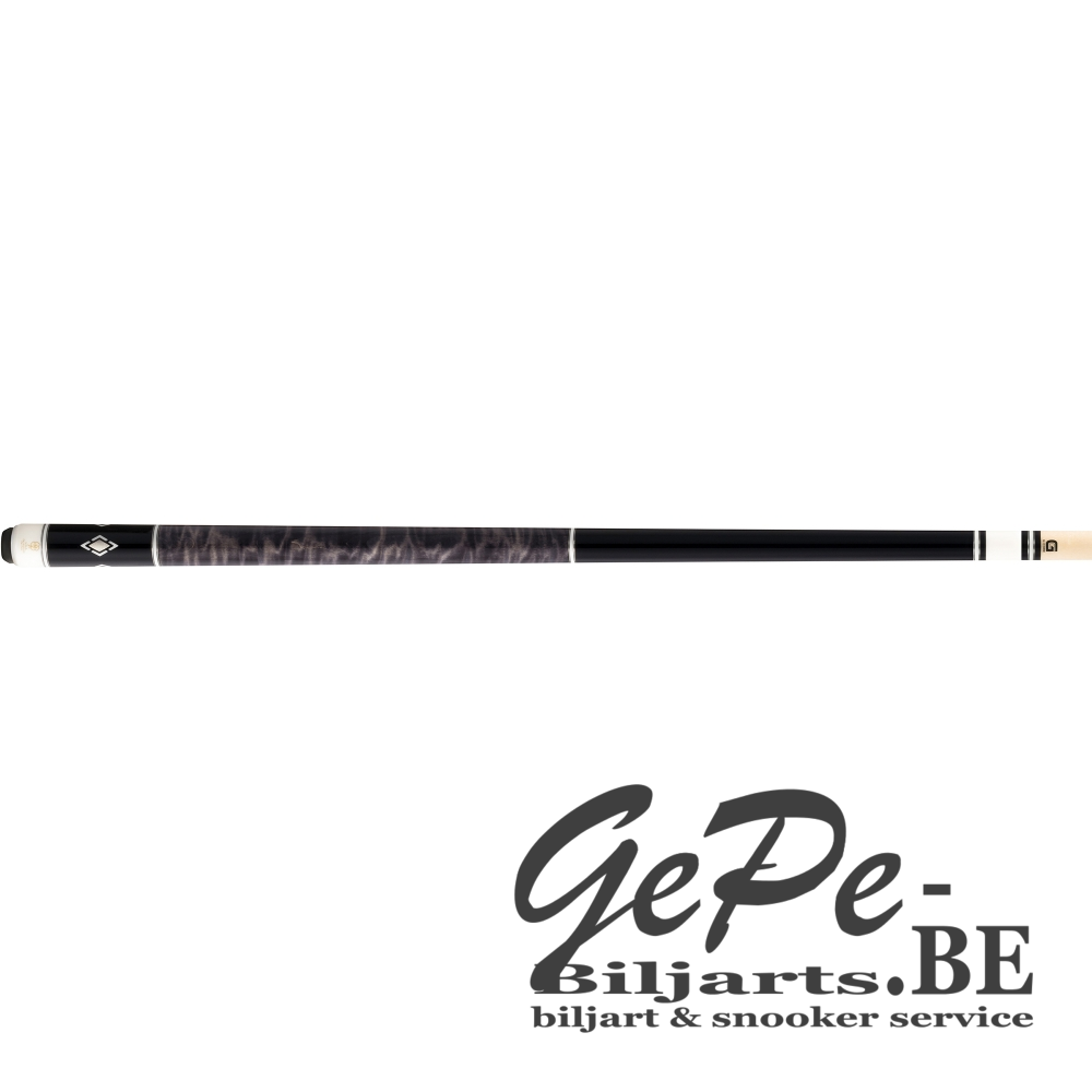 McDermott H753 Black/grey curly maple (Gewicht: 19Oz)