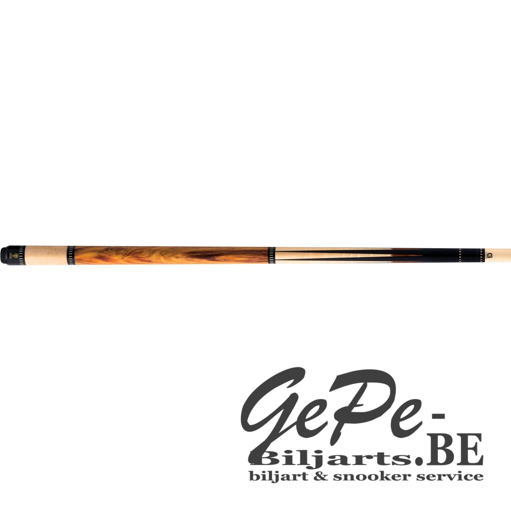 [057330000] McDermott H754 Zwart/inlay cocobolo (Gewicht: 19Oz)