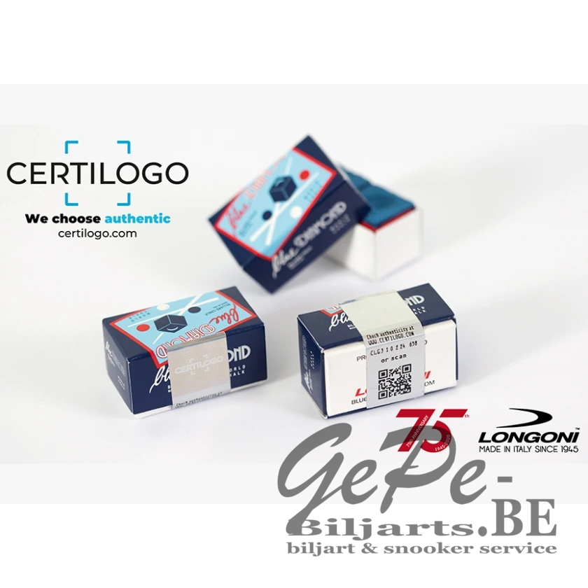 [057990000] Biljart krijt blue diamond (per 2)