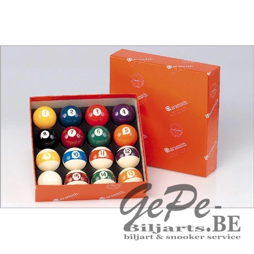 [009450007] pool ballen Aramith continental (50,8mm)