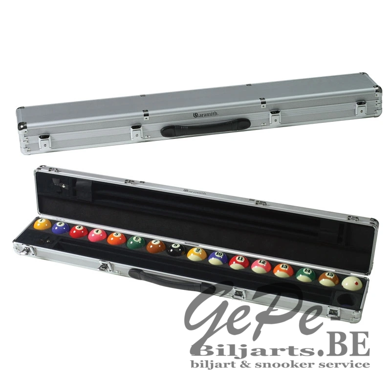 Koffer inclusief Aramith Premium 57.2 poolballen