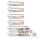 Pocket rail set met 2 verlengde 45cm