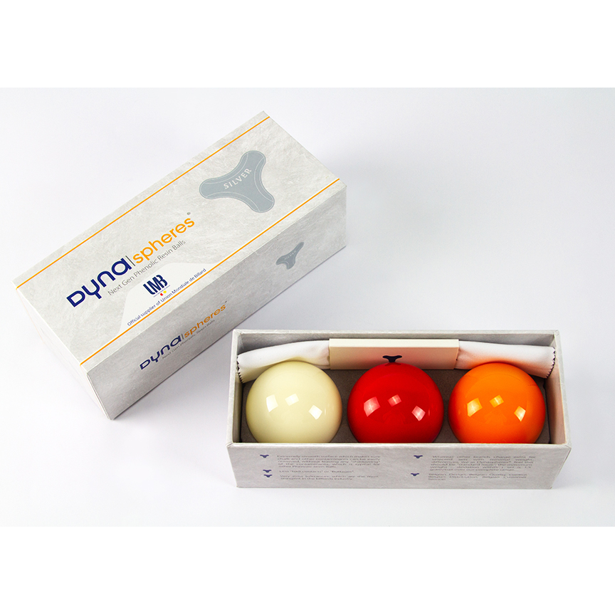 Ball set DynaSpheres Carom Silver 61,5mm