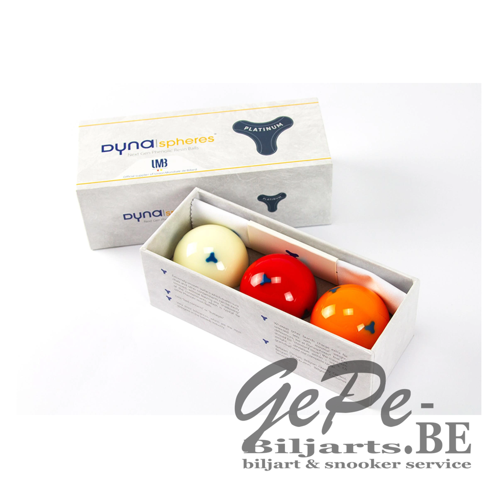 Ballenset DynaSpheres Carom Platinum 61,5mm