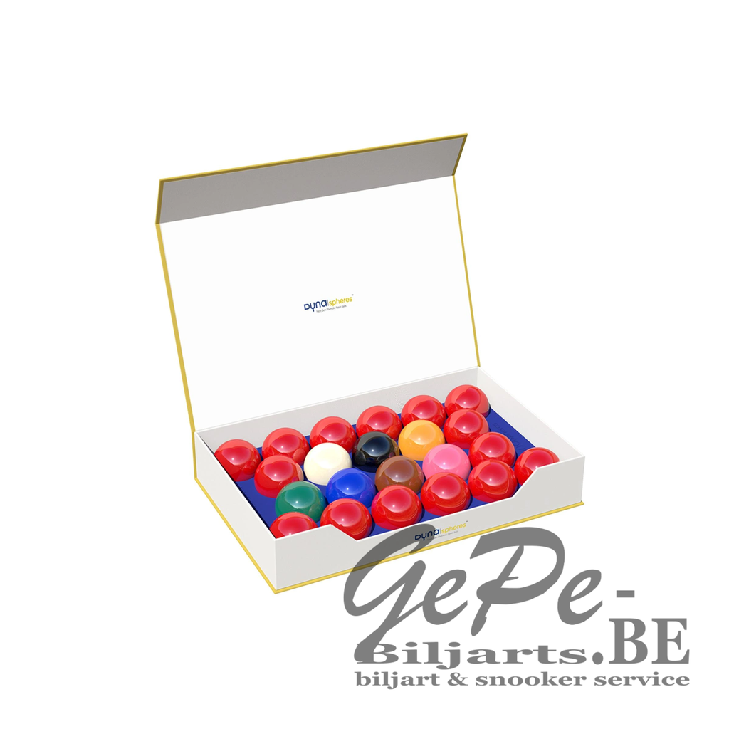 [059310000] Jeu de billes snooker – DynaSpheres Snooker Gold (52,4 mm)