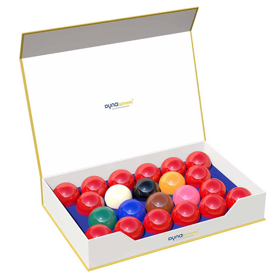 [059310000] Kugelsatz snooker – DynaSpheres Snooker Gold (52,4 mm)