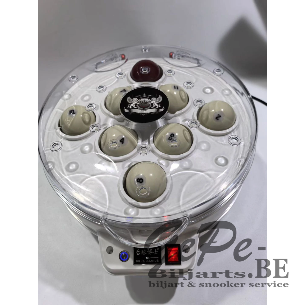 [058880002] Ballenpoetsmachine carambole, billard golf, Russian Pyramid DR. Billiards