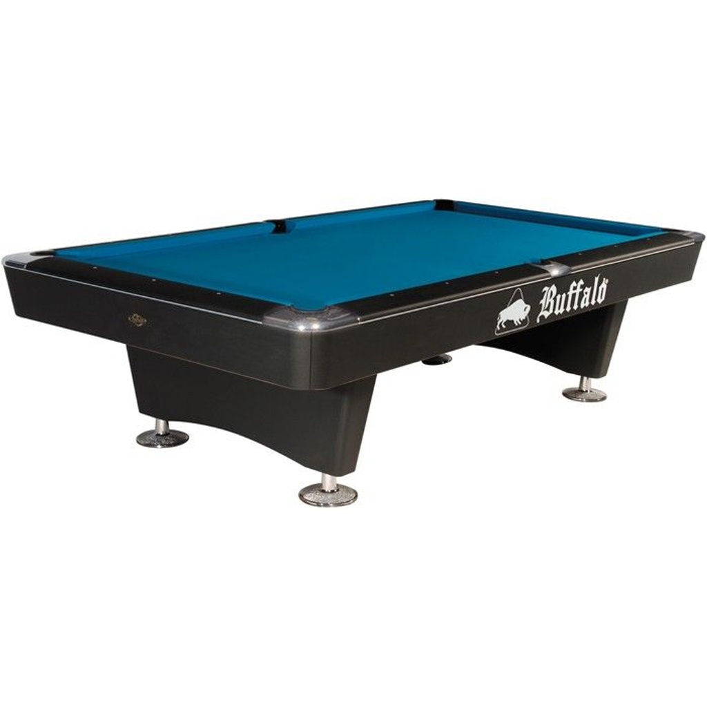 [007590002] Pooltafel 8ft Buffalo Dominator Zwart