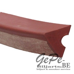[GPB-3643] Bandrubber rood Driehoek 122cm