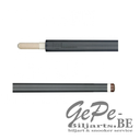 Longoni flèche Luna Nera 11,8mm W/J blancte ferrule (Version: FC69 - Conic taper 69cm length )