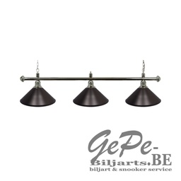 [004650000] Lichtscherm 3-kap mat zwart